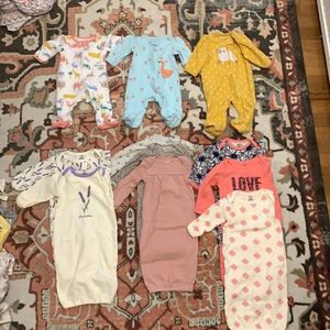Carter's & Nature Sleeper Bundle - 3 months